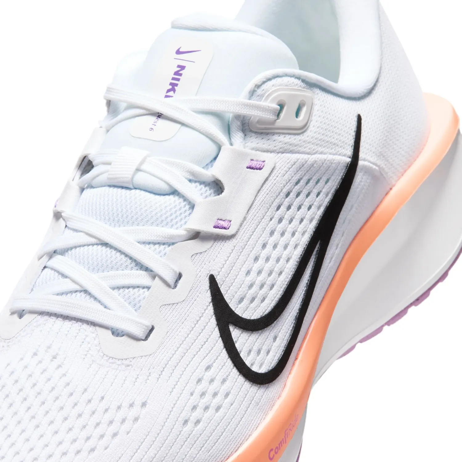 Zapatillas Nike Running Mujer Quest 6 color blanco | Platanitos
