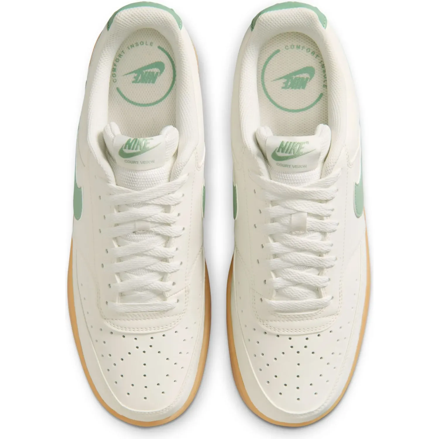 Zapatillas Nike Urbanas Hombre Nike Court Vision Lo V2 Nbk color blanco | Platanitos