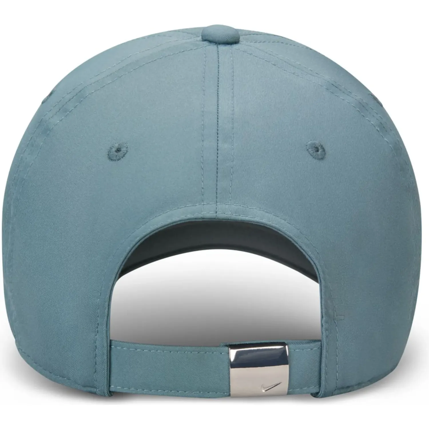 Nike Gorra Nike Sin Estructura Sportswear Unisex Dri-Fit Club Metal Swoosh color gris | Platanitos