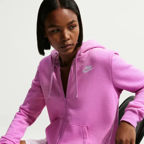Polera Nike Sportswear Mujer Club Fleece Full Zip | Platanitos