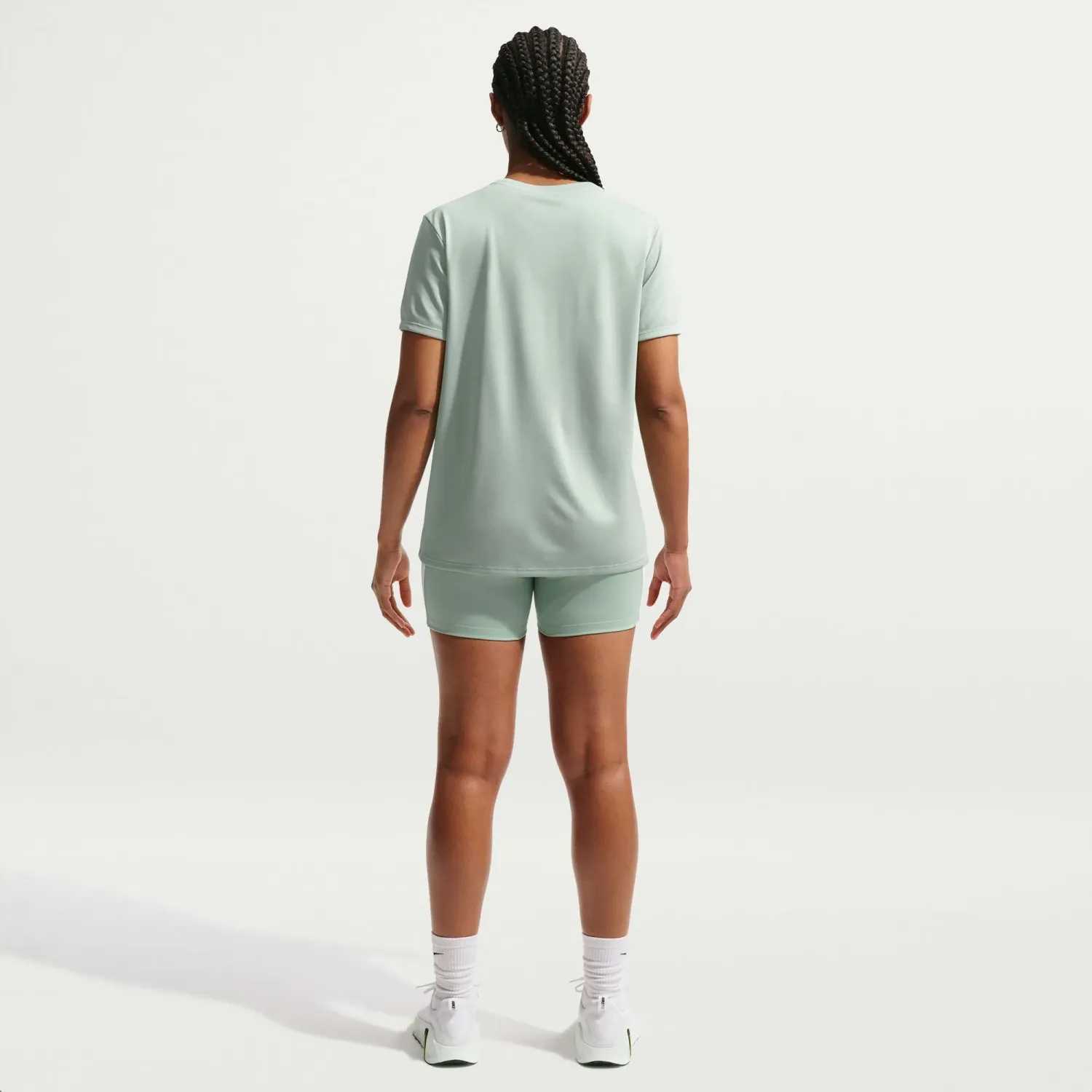 Nike Polo Nike Training Mujer Dri-Fit Rlgd color blanco | Platanitos