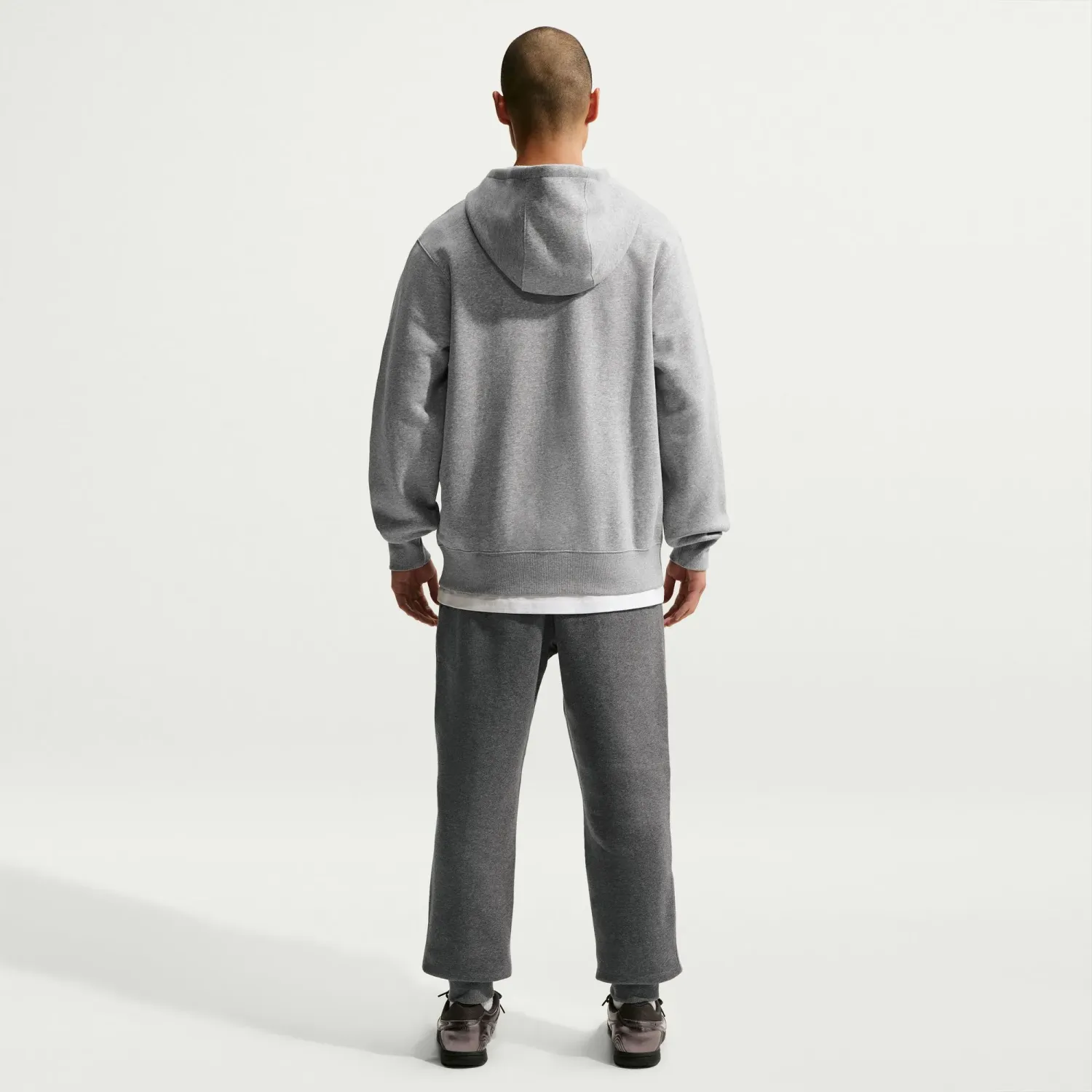 Casaca Nike De Futbol Hombre M Nk Park26 Flc Fz Hoodie color negro | Platanitos