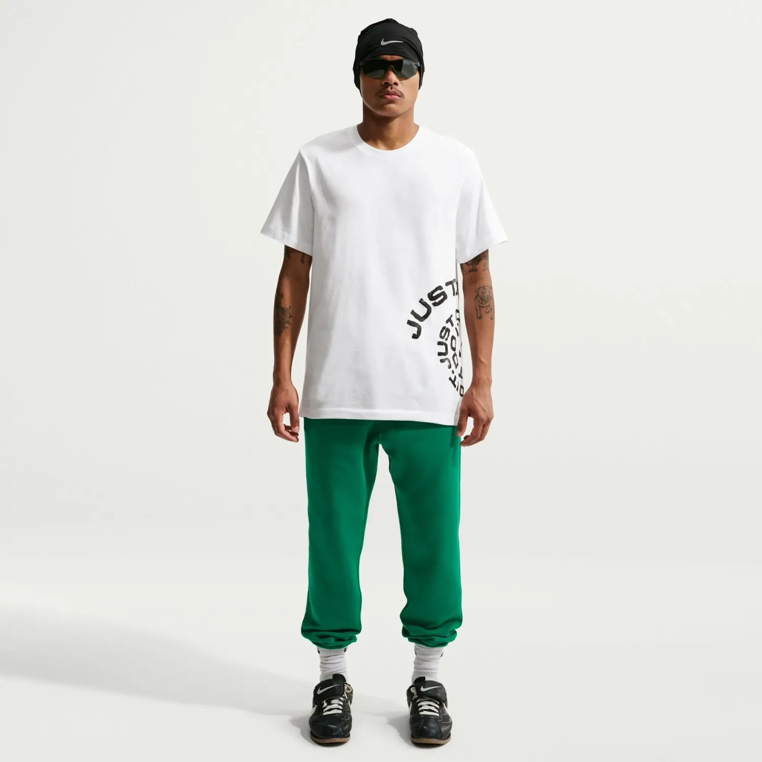 Nike Polo Nike Deportivo Unisex U Nsw Tee Std Spiral Jdi color blanco | Platanitos