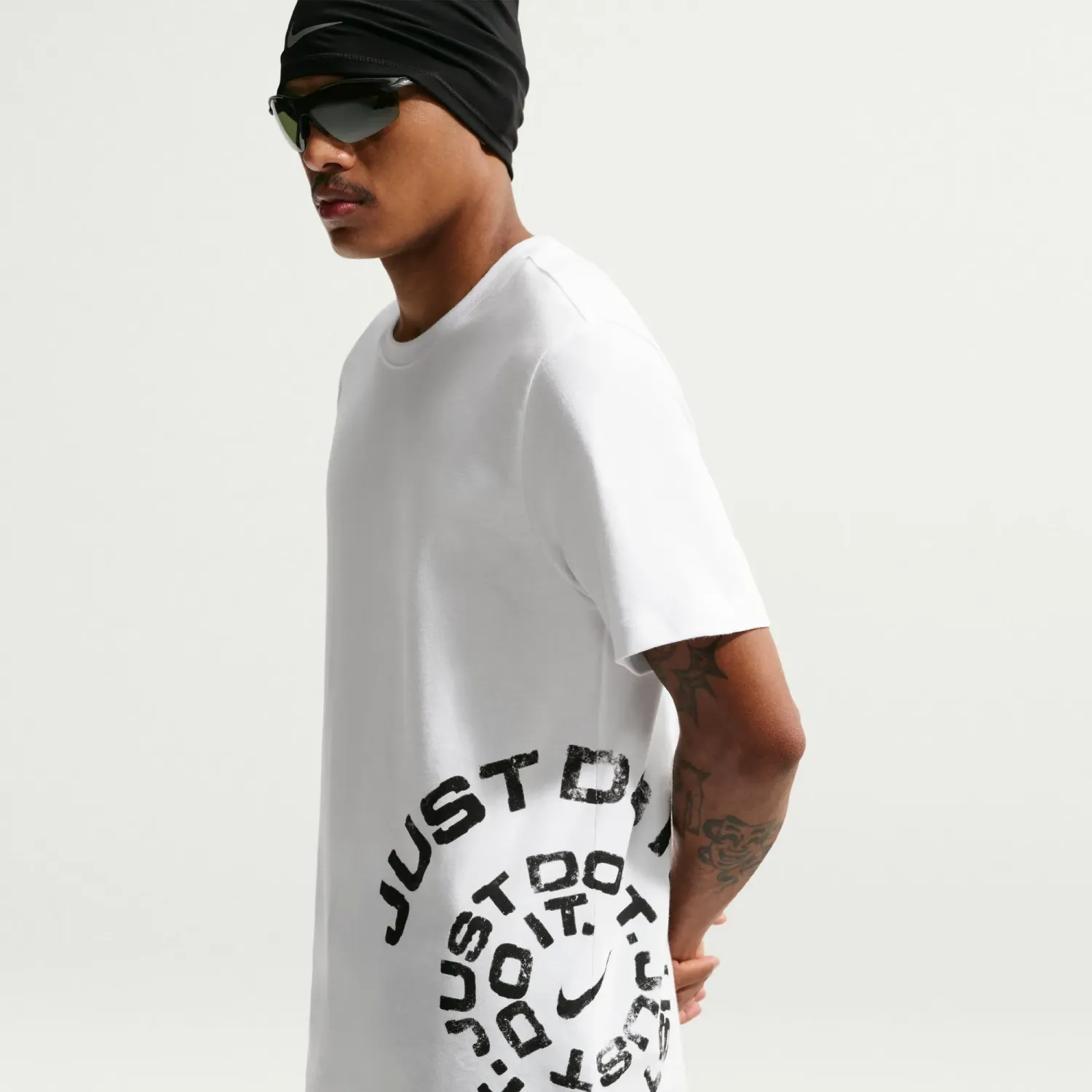 Nike Polo Nike Deportivo Unisex U Nsw Tee Std Spiral Jdi color blanco | Platanitos