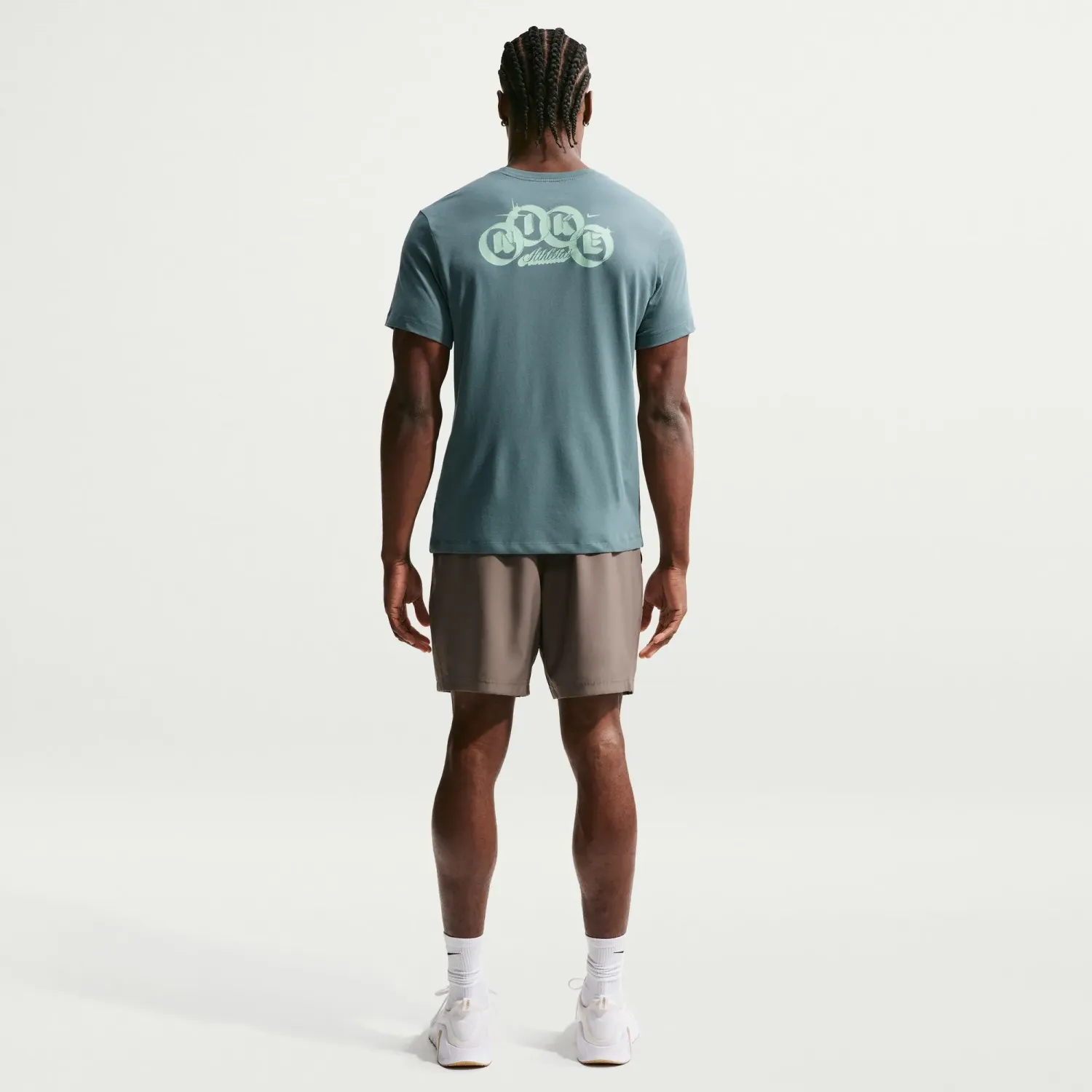 Nike Polo Nike Training Hombre M Nk Df Tee Std Hbr Su26 color negro | Platanitos