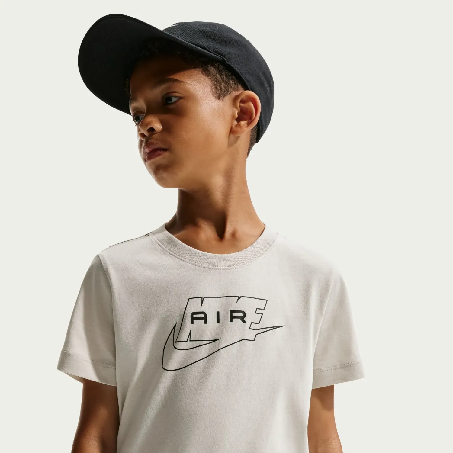 Polo Nike Deportivo Juvenil K Nsw Tee Air color negro | Platanitos
