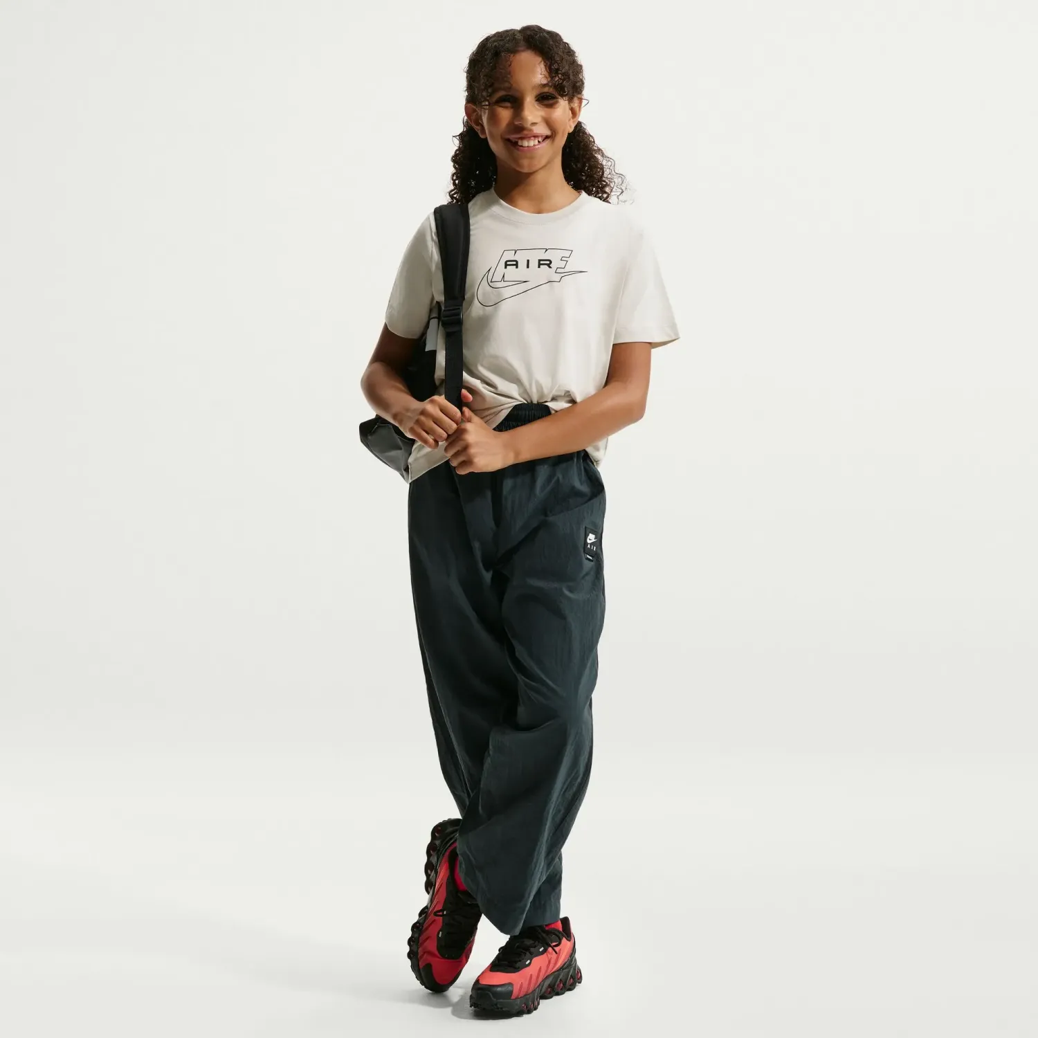 Polo Nike Deportivo Juvenil K Nsw Tee Air color negro | Platanitos