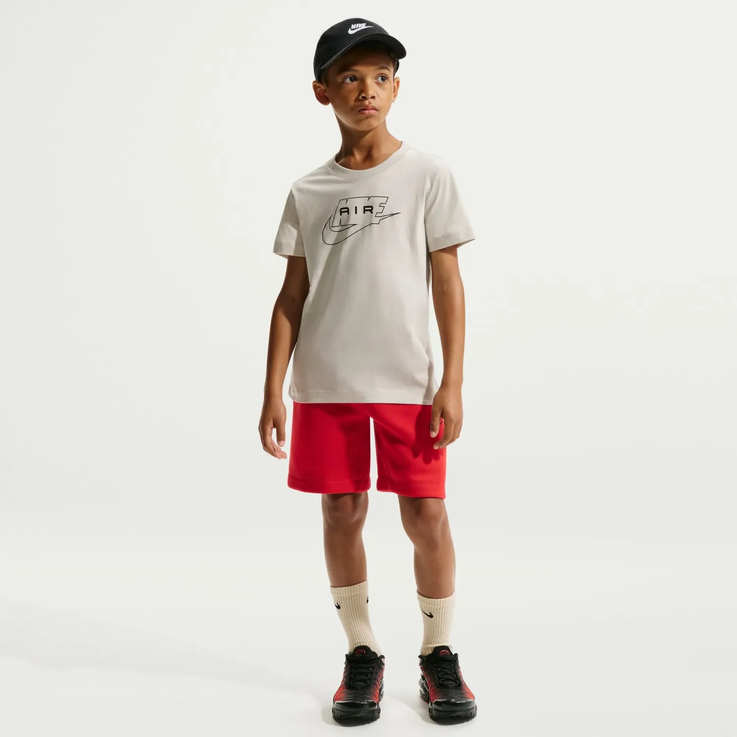 Polo Nike Deportivo Juvenil K Nsw Tee Air color negro | Platanitos