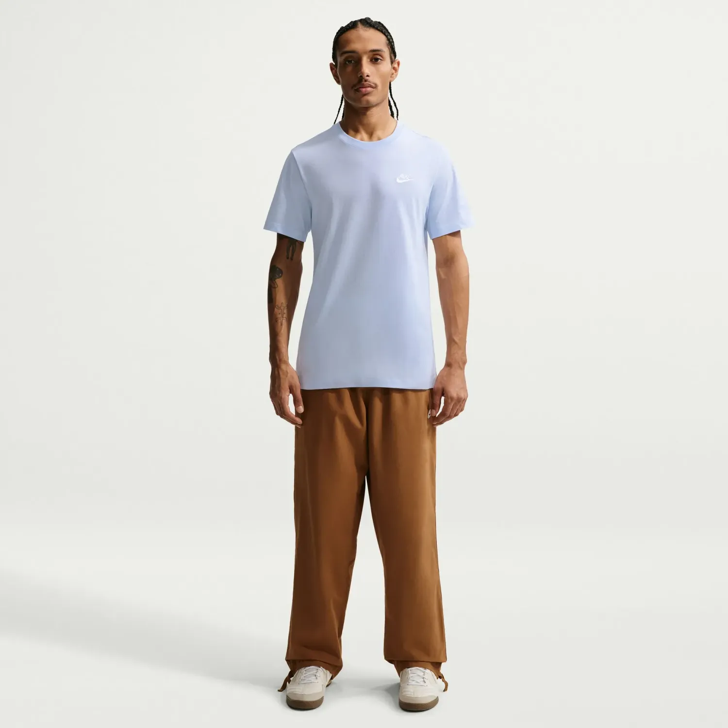 Nike Polo Nike Sportswear Hombre Club color celeste | Platanitos