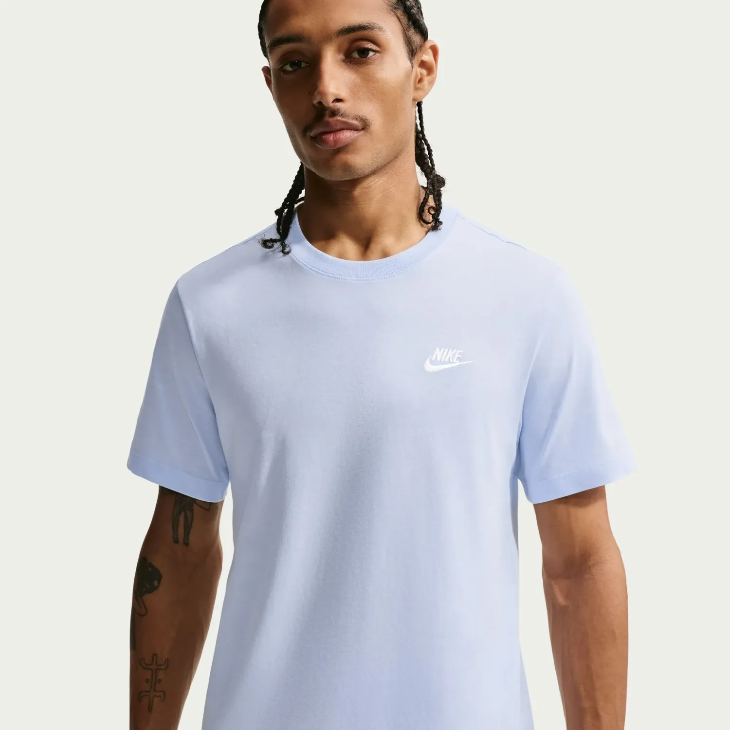 Nike Polo Nike Sportswear Hombre Club color celeste | Platanitos