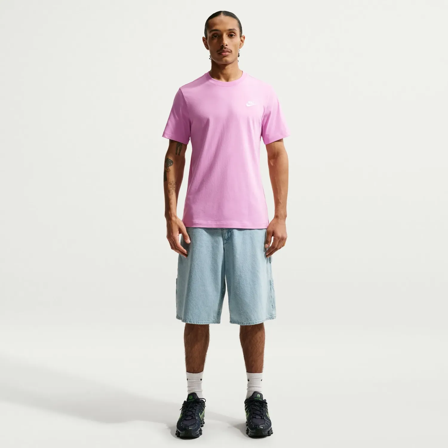 Nike Polo Nike Sportswear Hombre Club color rosado | Platanitos