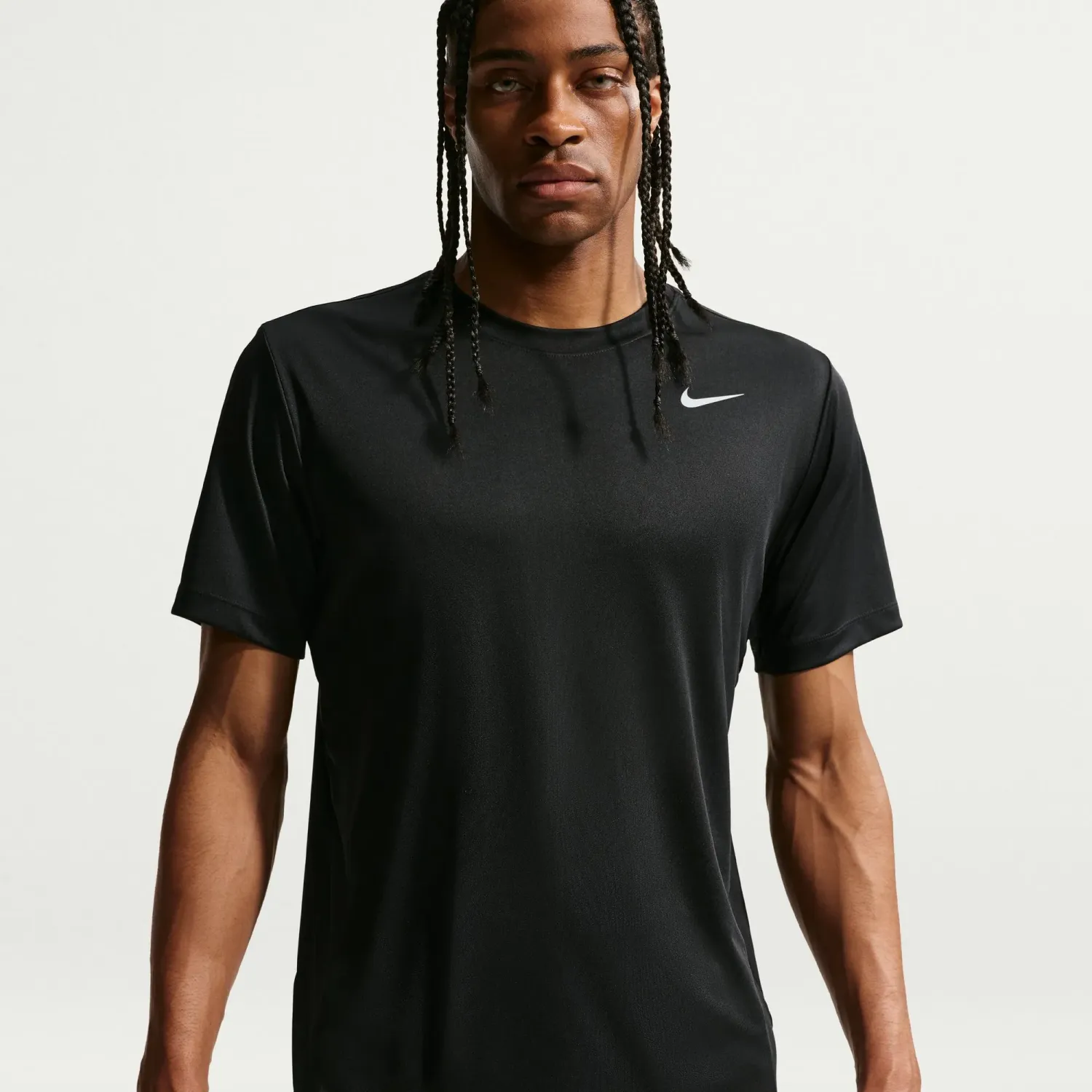 Nike Polo Nike Training Hombre Dri-Fit Standard Fit Flex color negro | Platanitos