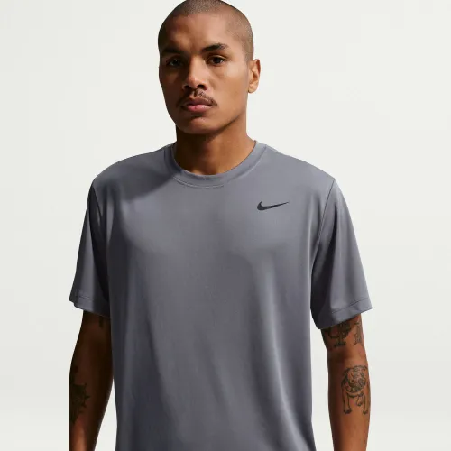 Polo Nike Training Hombre Dri-Fit Standard Fit Flex color gris | Platanitos