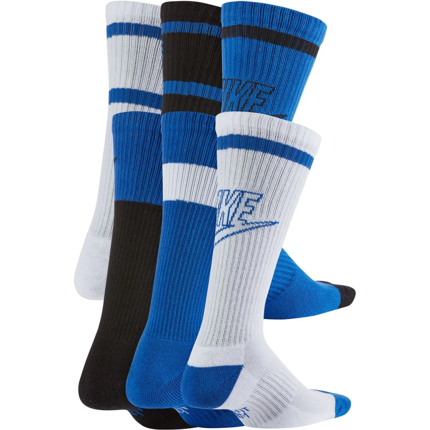 Nike Medias Nike Deportiva Juvenil Everyday Cushioned Crew Socks 6pack color varios | Platanitos