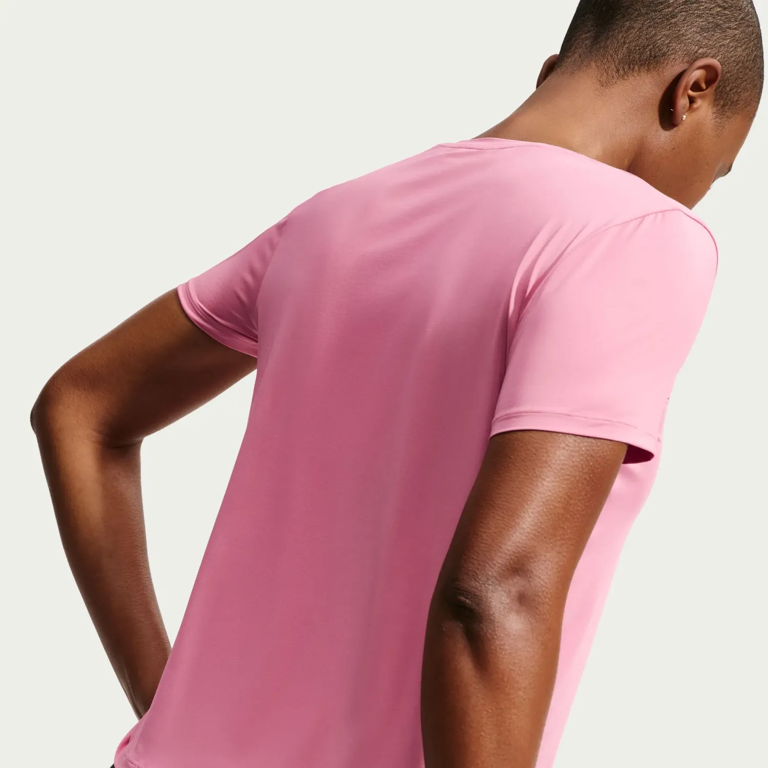 Nike Polo Nike Training Mujer Dri-Fit One Classic color rosa | Platanitos