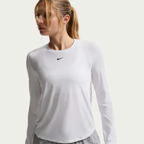 Nike Polo Training Mujer Dri-Fit Long Sleeve Jersey