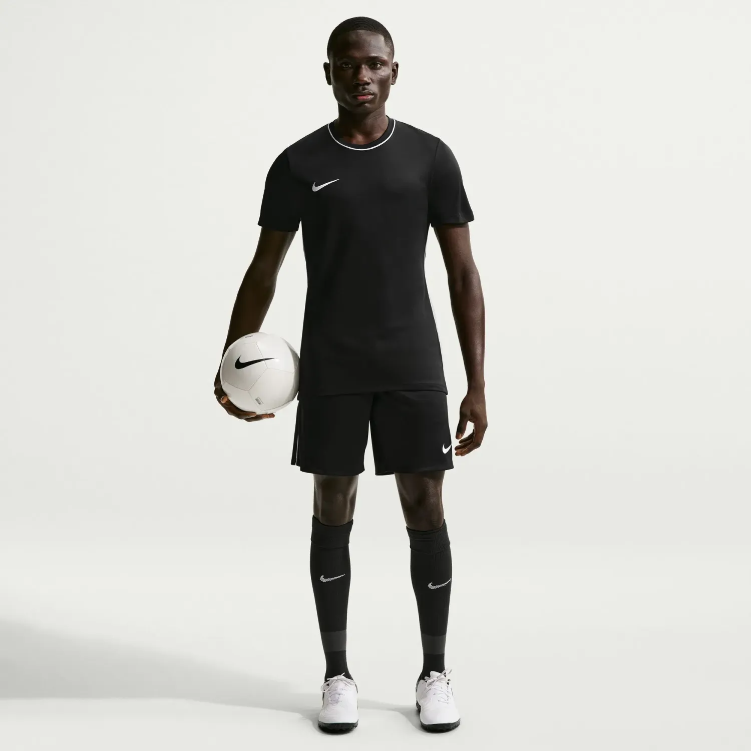 Short Nike De Futbol Hombre Dri-Fit Park26 color negro | Platanitos