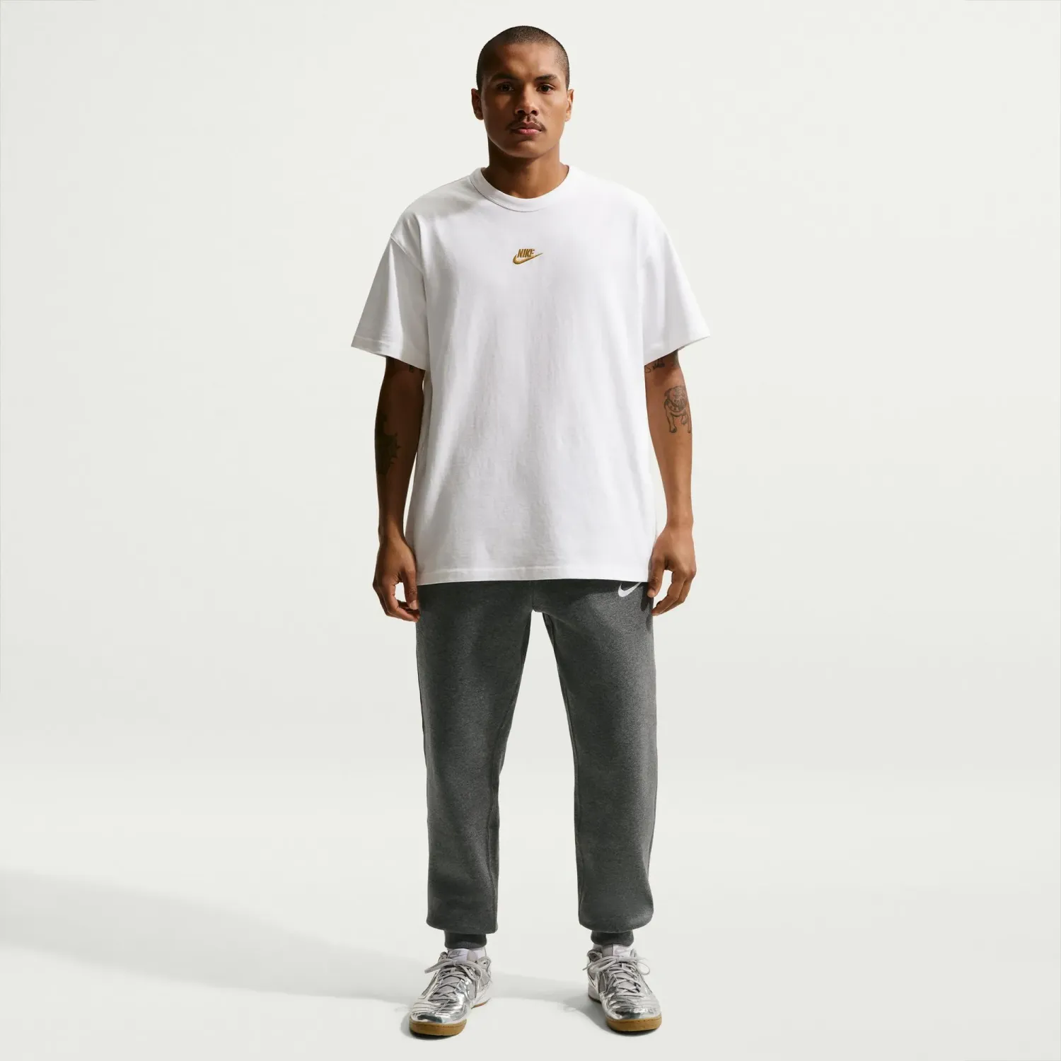 Nike Pantalon Nike De Futbol Hombre Park26 Senior Fleece Pants color gris | Platanitos