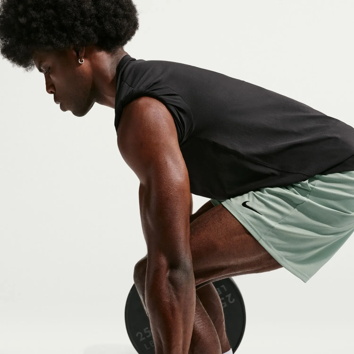 Nike Short Nike Training Hombre Dri-Fit Totality 7 color verde cl | Platanitos