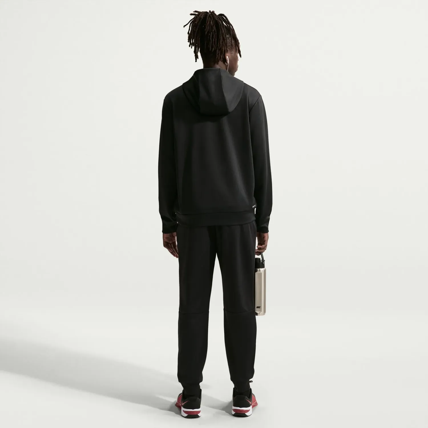 Nike Conjunto Nike Training Hombre Uv Flex Hyverse Dri-Fit Jogger color negro | Platanitos