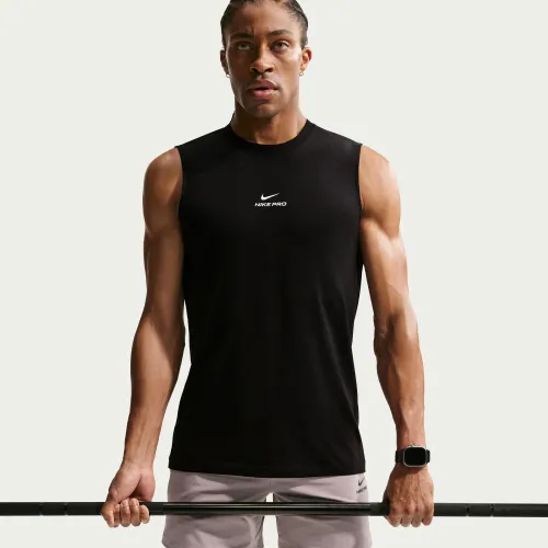 Polo Nike Training Hombre M Nk Df Tee Std Sl Nike Pro color negro | Platanitos