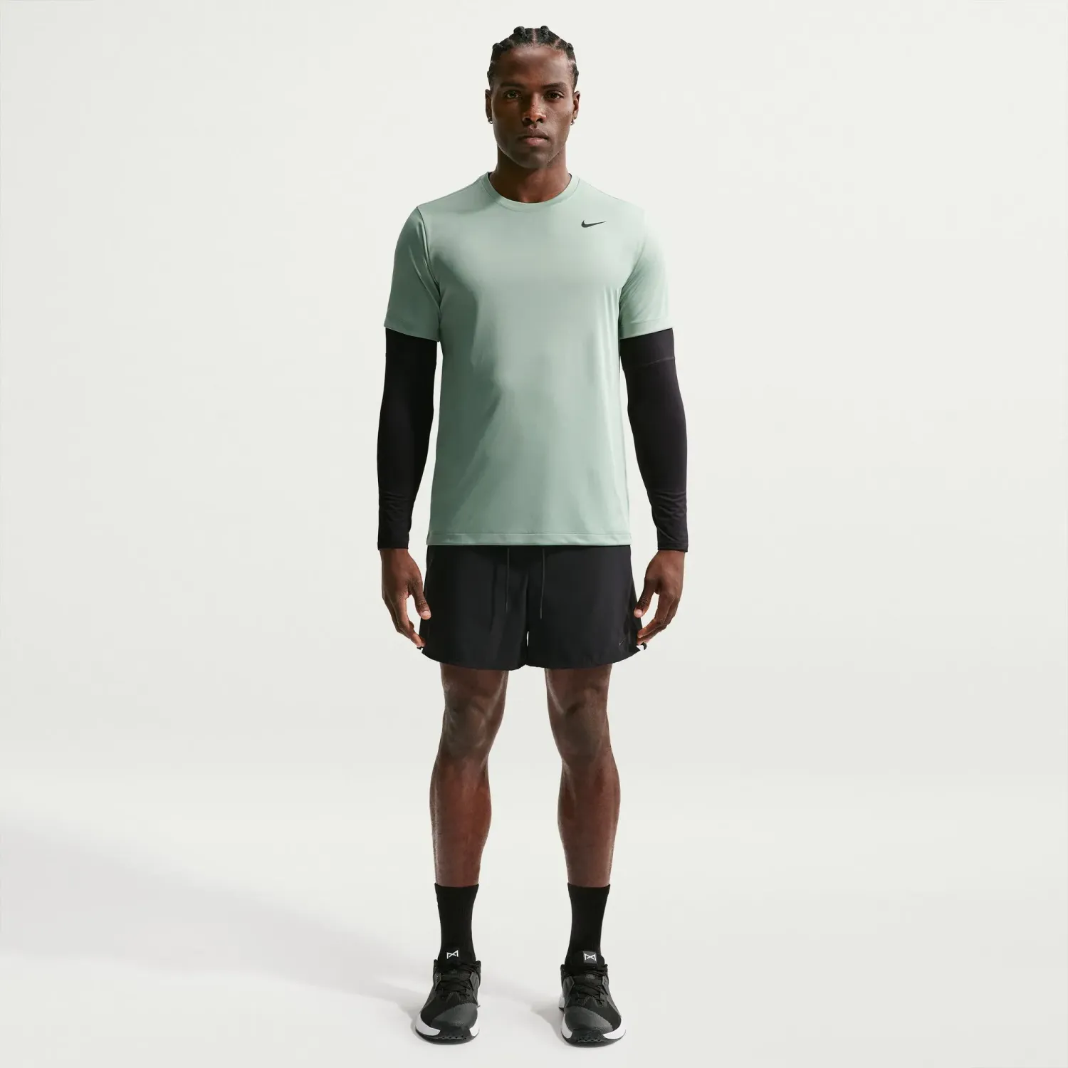 Nike Polo Nike Training Hombre Dri-Fit Standard Fit Flex color verde | Platanitos