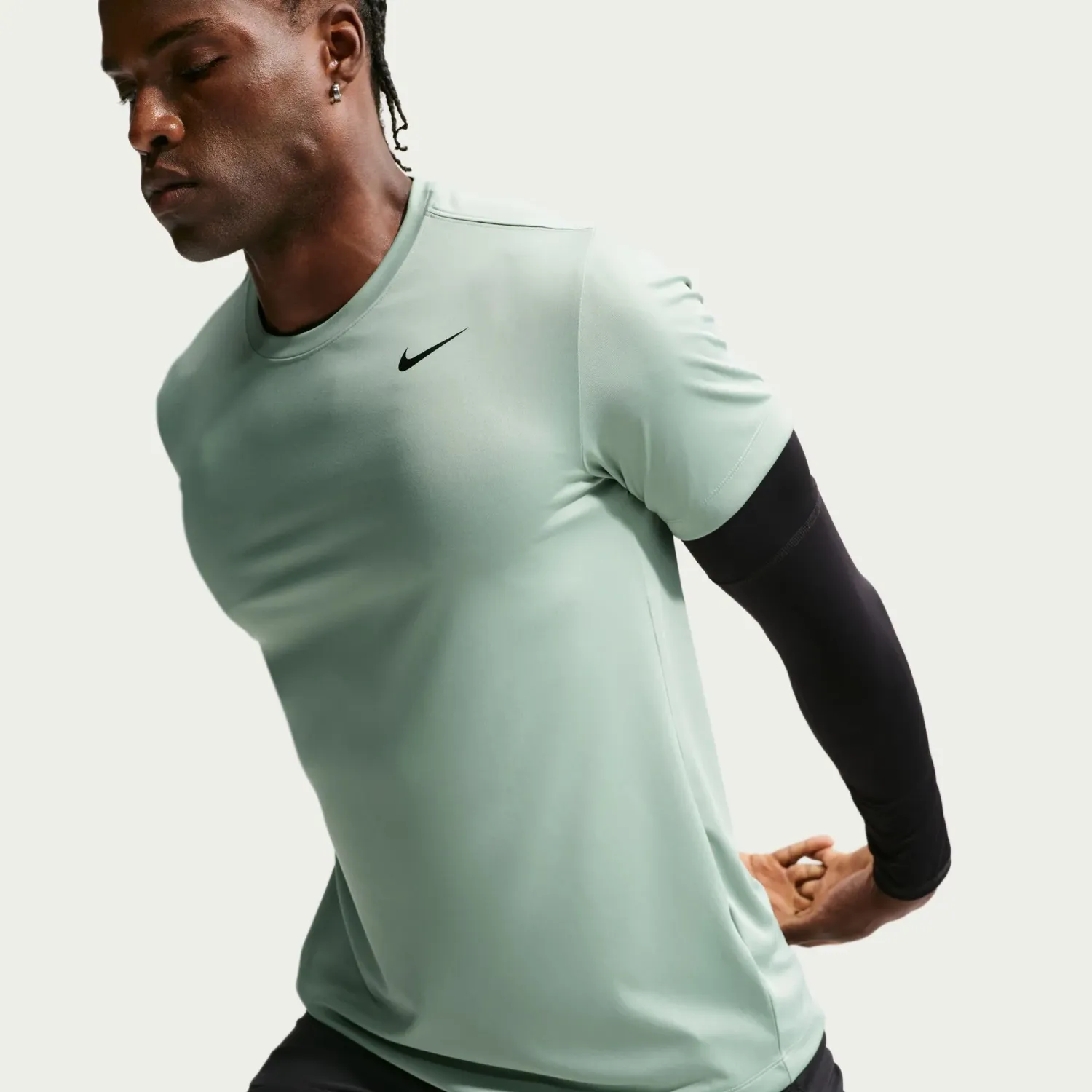 Nike Polo Nike Training Hombre Dri-Fit Standard Fit Flex color verde | Platanitos