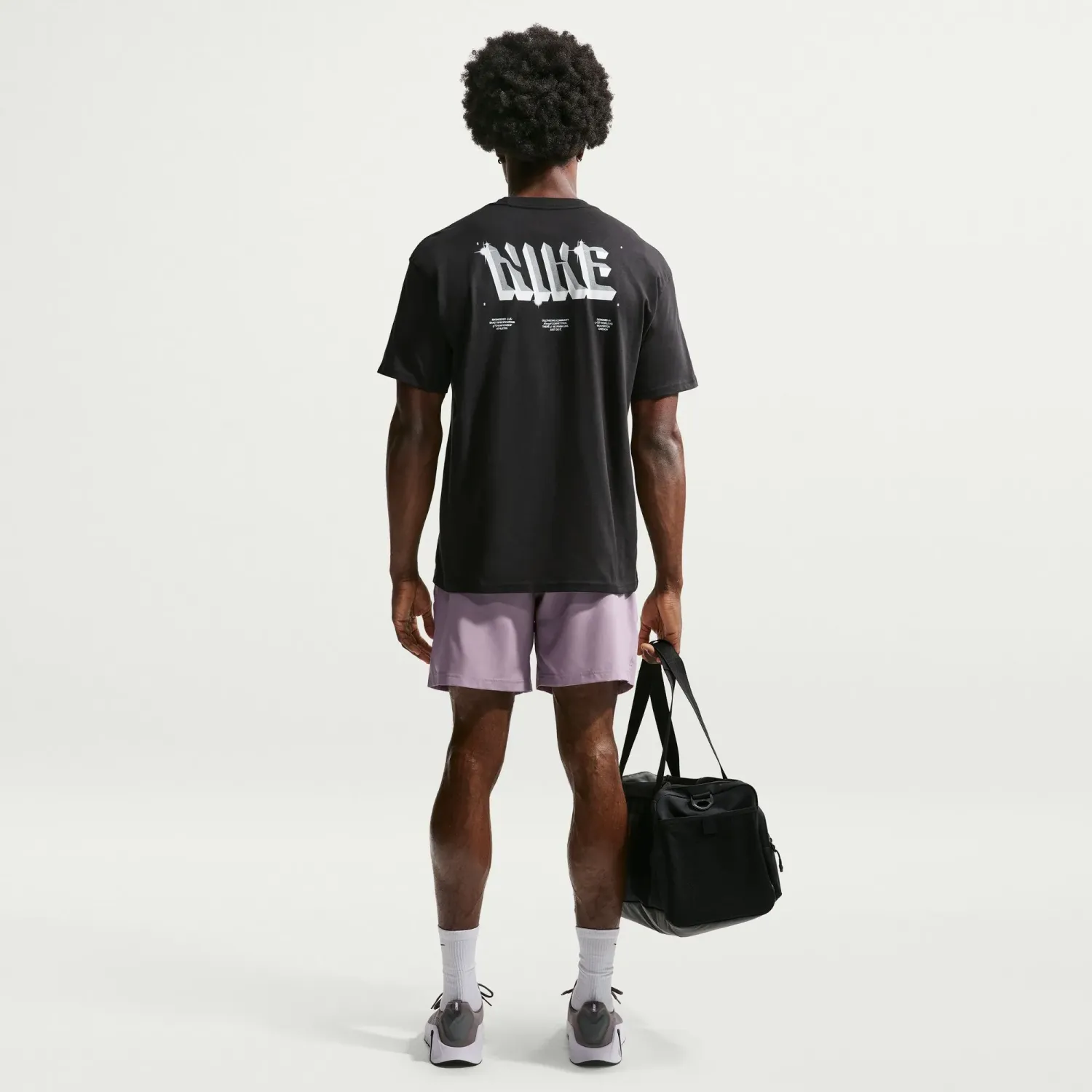 Nike Polo Nike Training Hombre M Nk Tee Lse Nac Glitz color negro | Platanitos