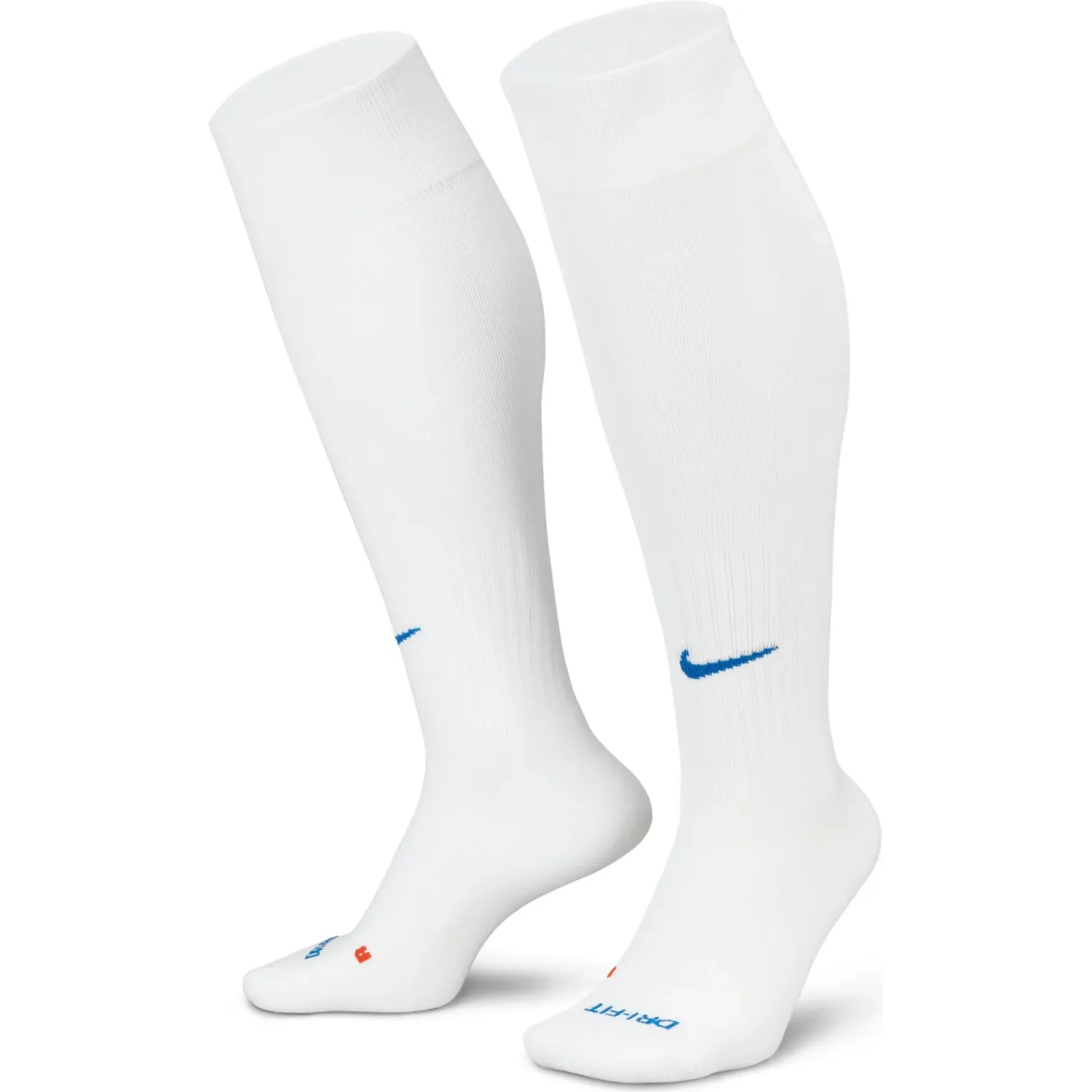 Nike Medias Nike Hasta La Rodilla Futbol Unisex Classic 2 - 1 Par color blanco | Platanitos
