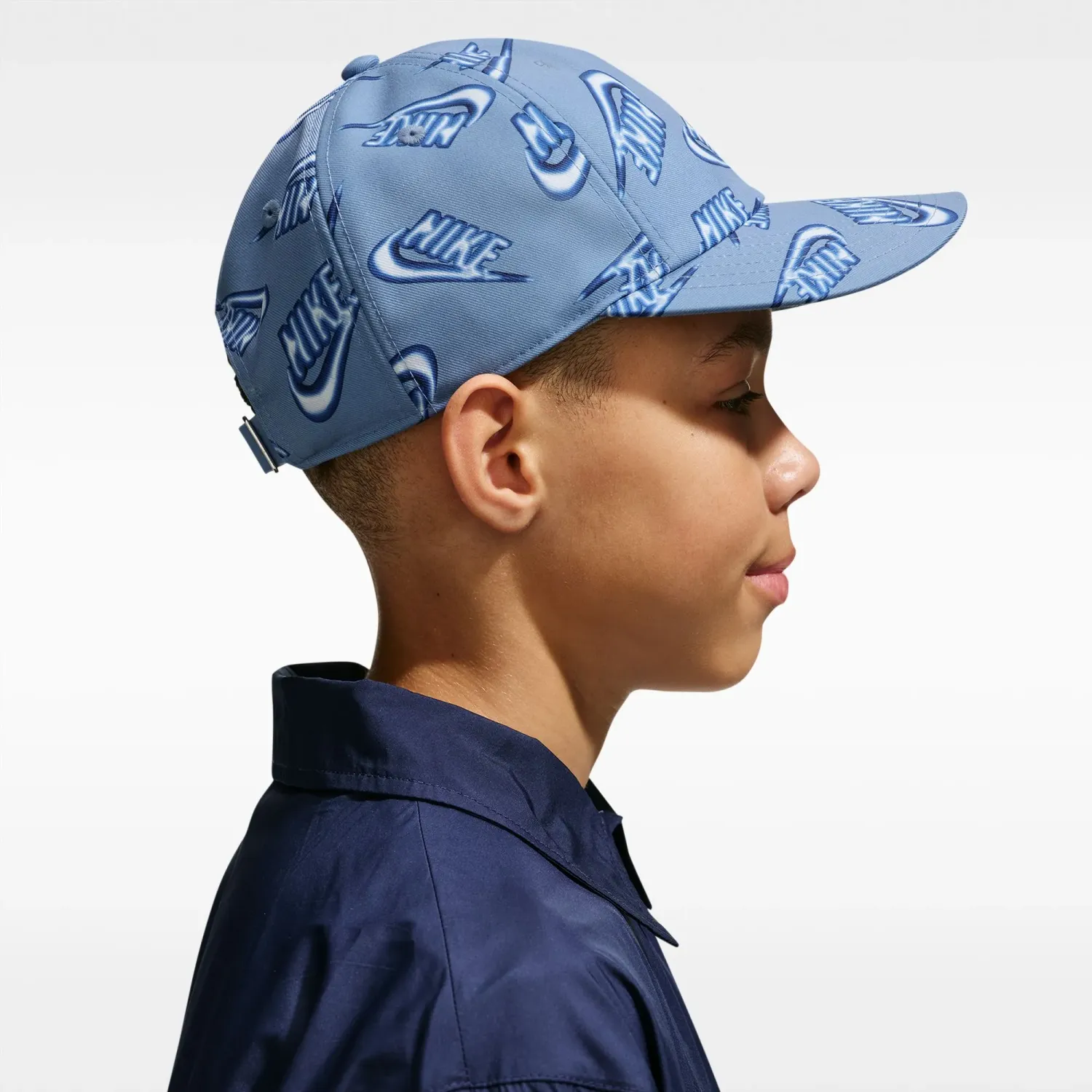 Nike Gorra Nike Deportivo Juvenil K Nk Club Cap Us Cb Grx L color azul | Platanitos