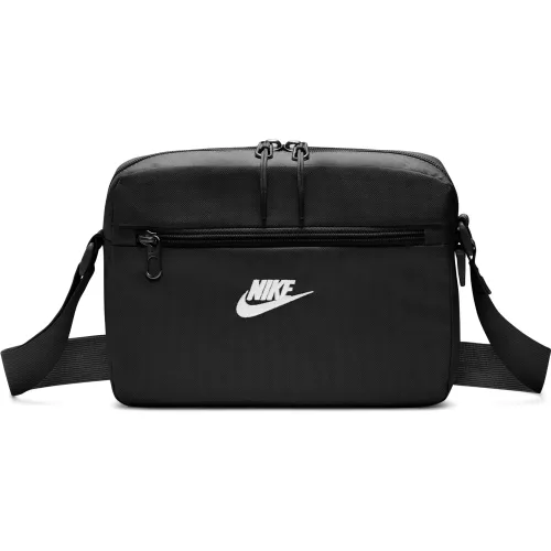 Morral Nike Deportivo Unisex Heritage Crossbody 2.0 - 4 L color negro | Platanitos