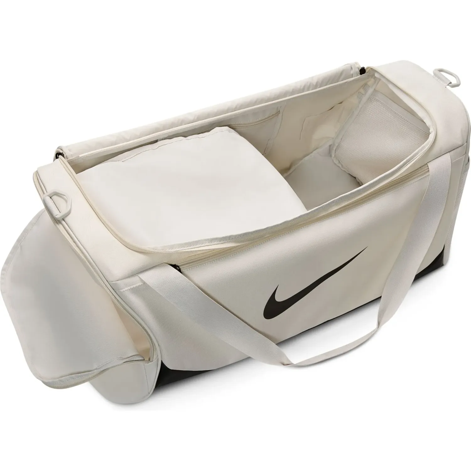 Nike Maletin Nike Training Unisex Brasilia M Duffel - 60 L color blanco | Platanitos