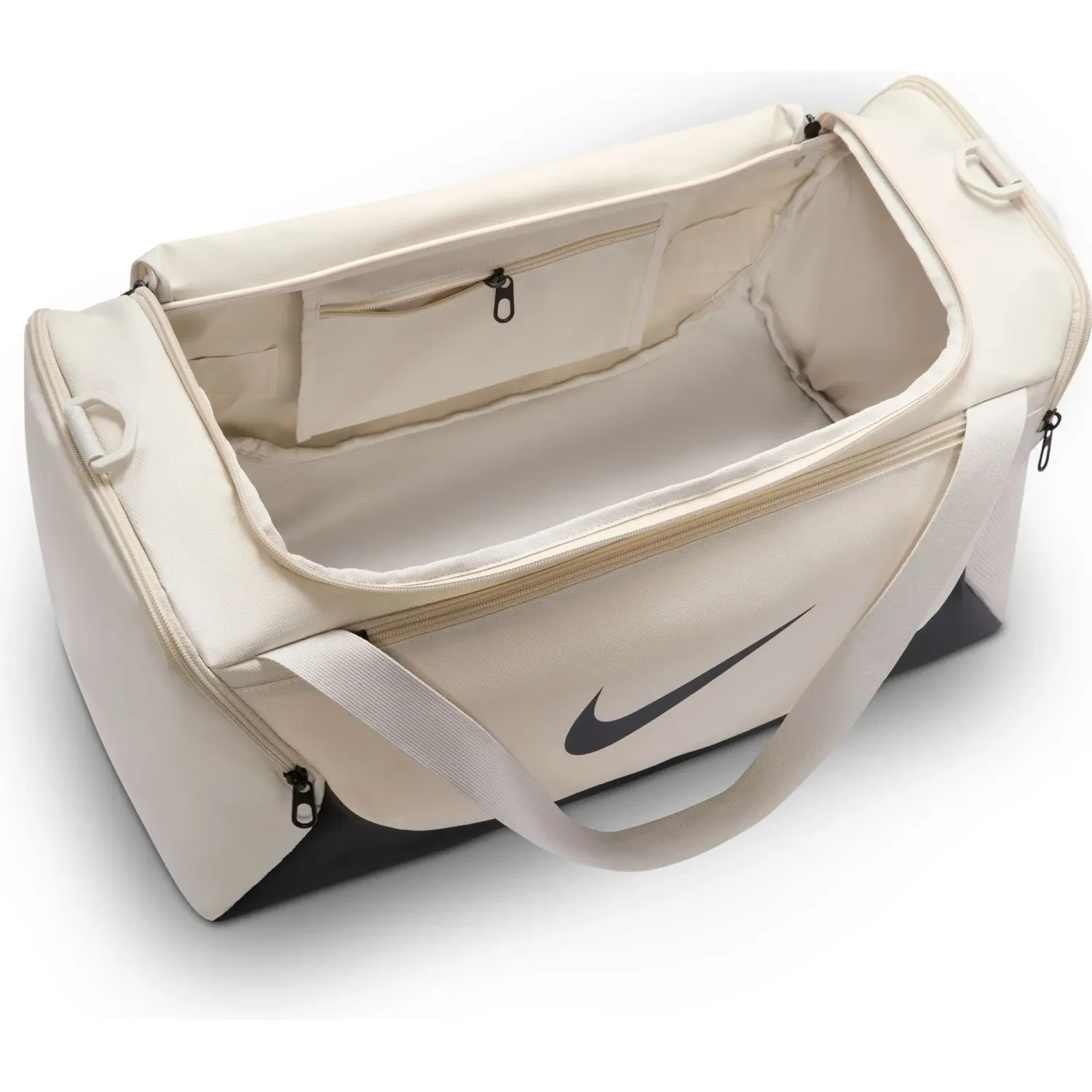 Maletin Nike Training Unisex Brasilia S Duffel - 40 L color blanco | Platanitos