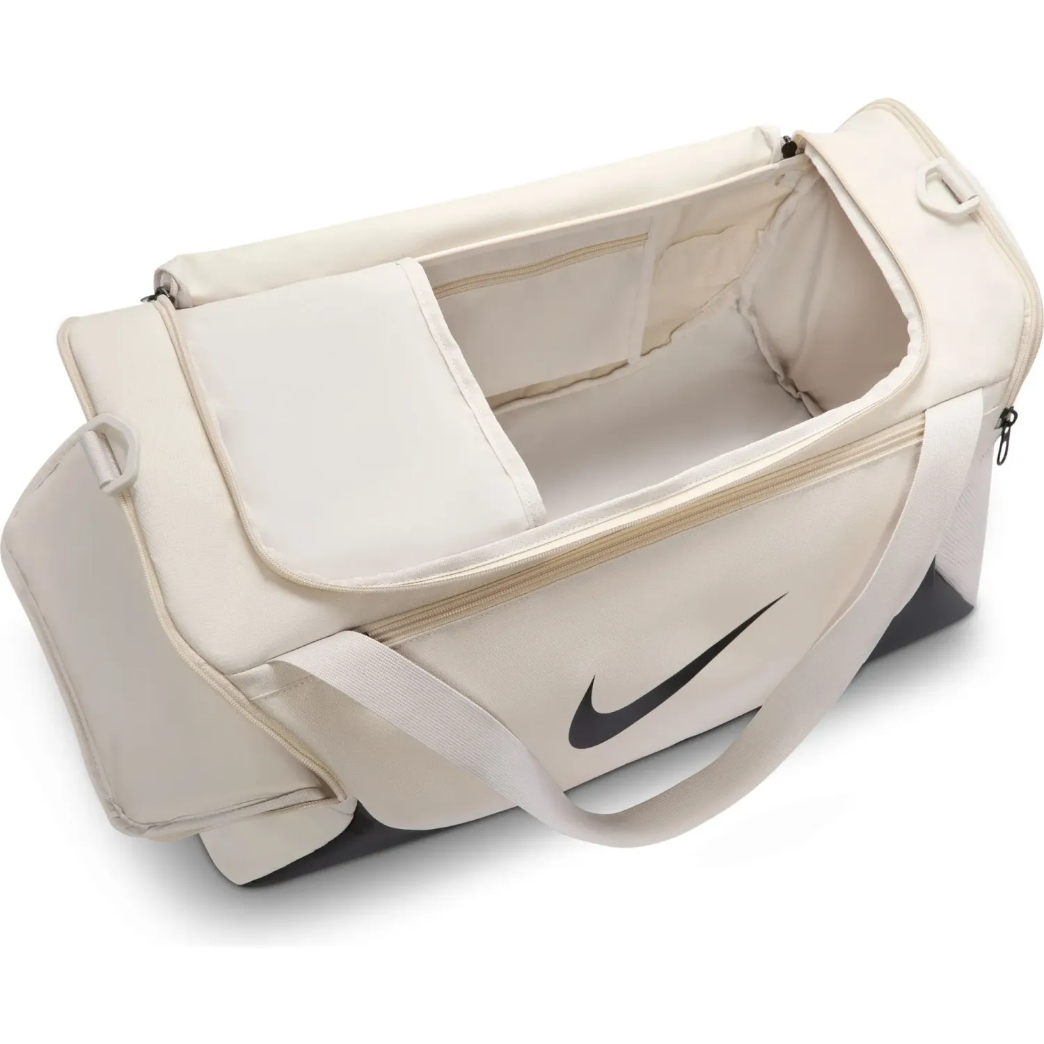 Maletin Nike Training Unisex Brasilia S Duffel - 40 L color blanco | Platanitos