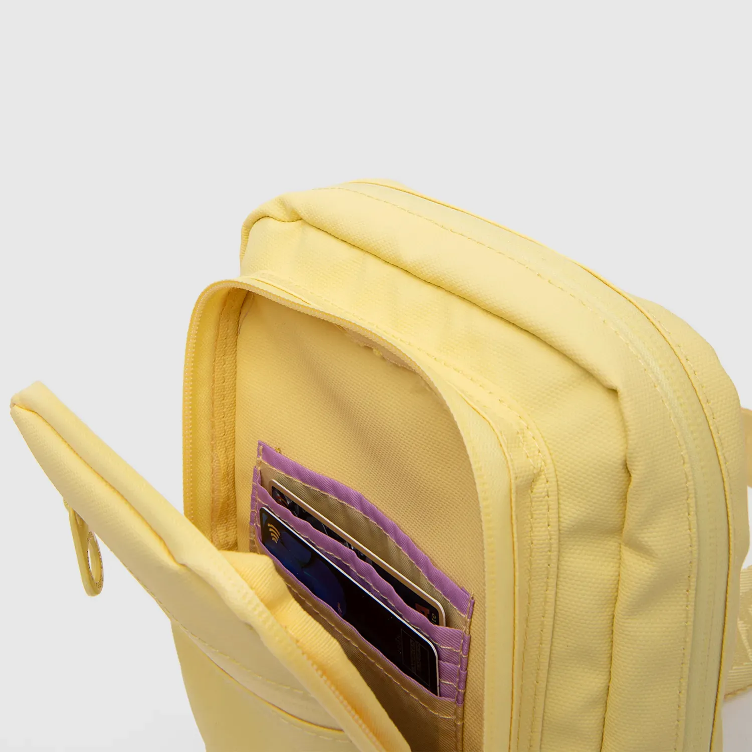 BUBBA BAGS Morral Bubba Bags Cruzado Mujer Travel color amarillo | Platanitos