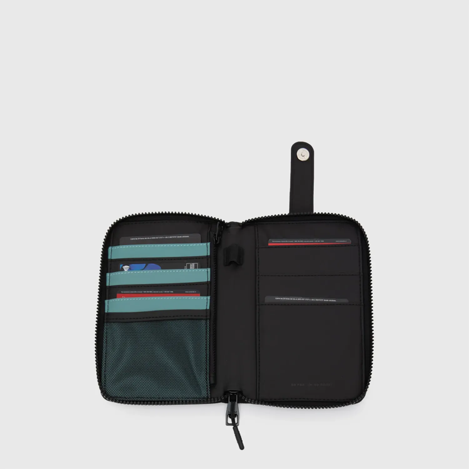 Portadocumentos Bubba Bags Mujer Travel color negro | Platanitos