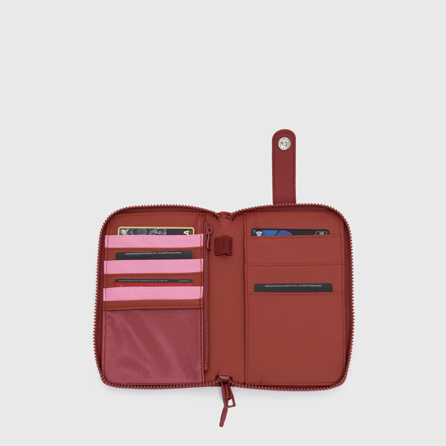 Portadocumentos Bubba Bags Mujer Travel color rojo | Platanitos