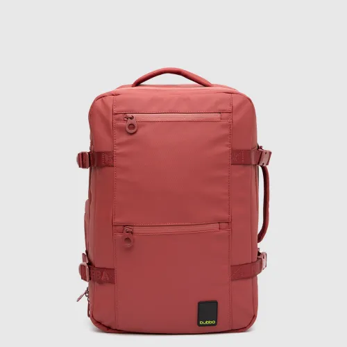 Mujer BUBBA BAGS Rojo Mochila Para Viaje Unisex Personal Travel