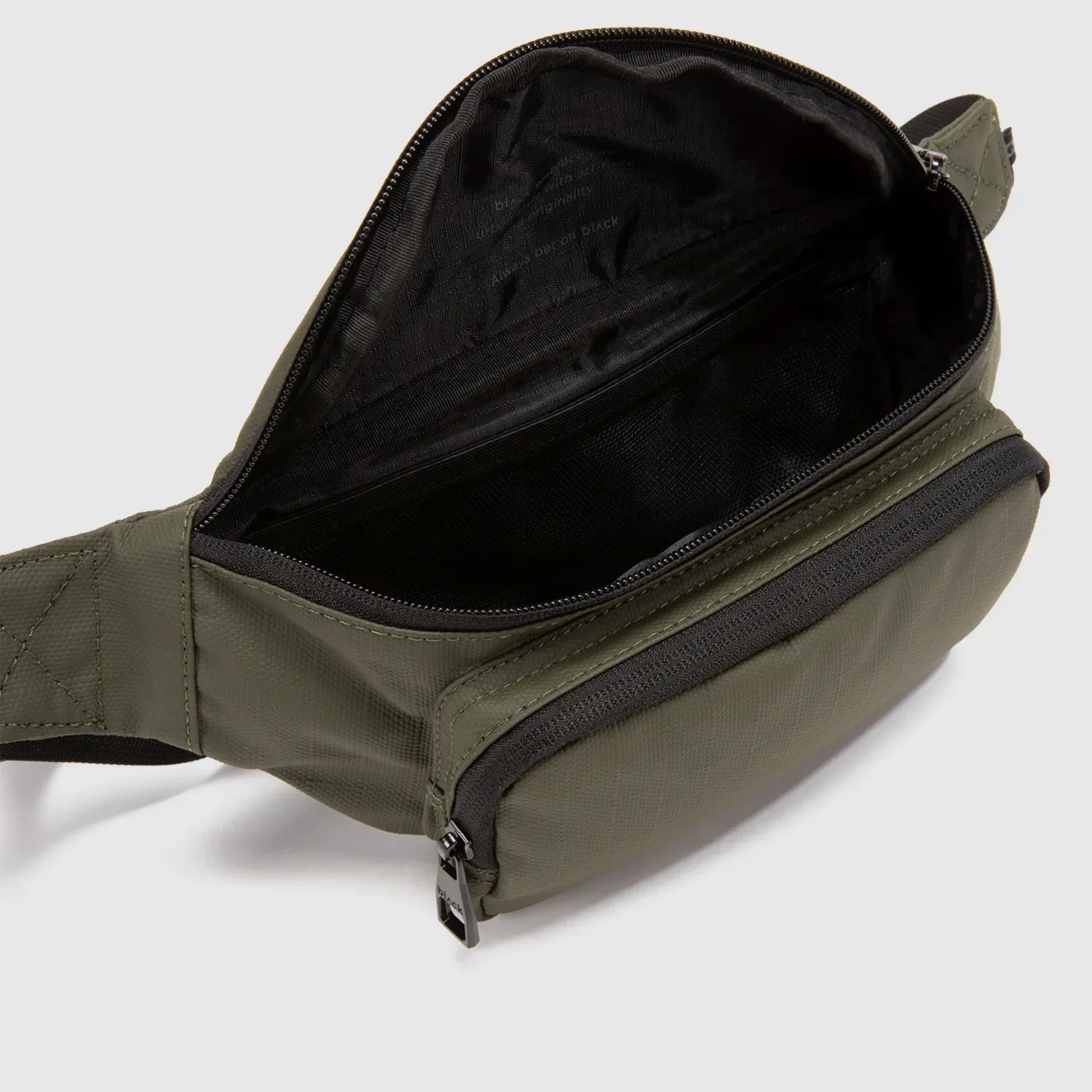 Canguro Black Bags Hombre Beast color verde | Platanitos
