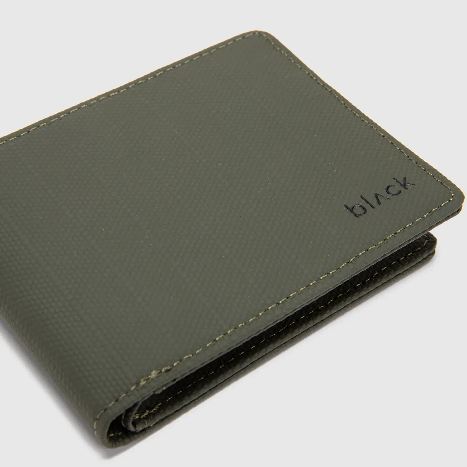 BLACK BAGS Billetera Black Bags Hombre Beast color verde | Platanitos