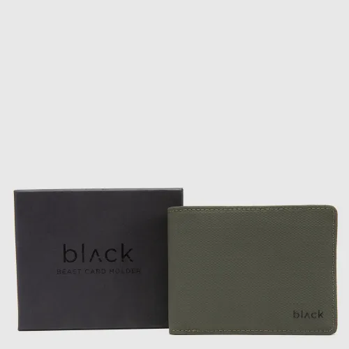 Billetera Black Bags Hombre Beast color verde | Platanitos