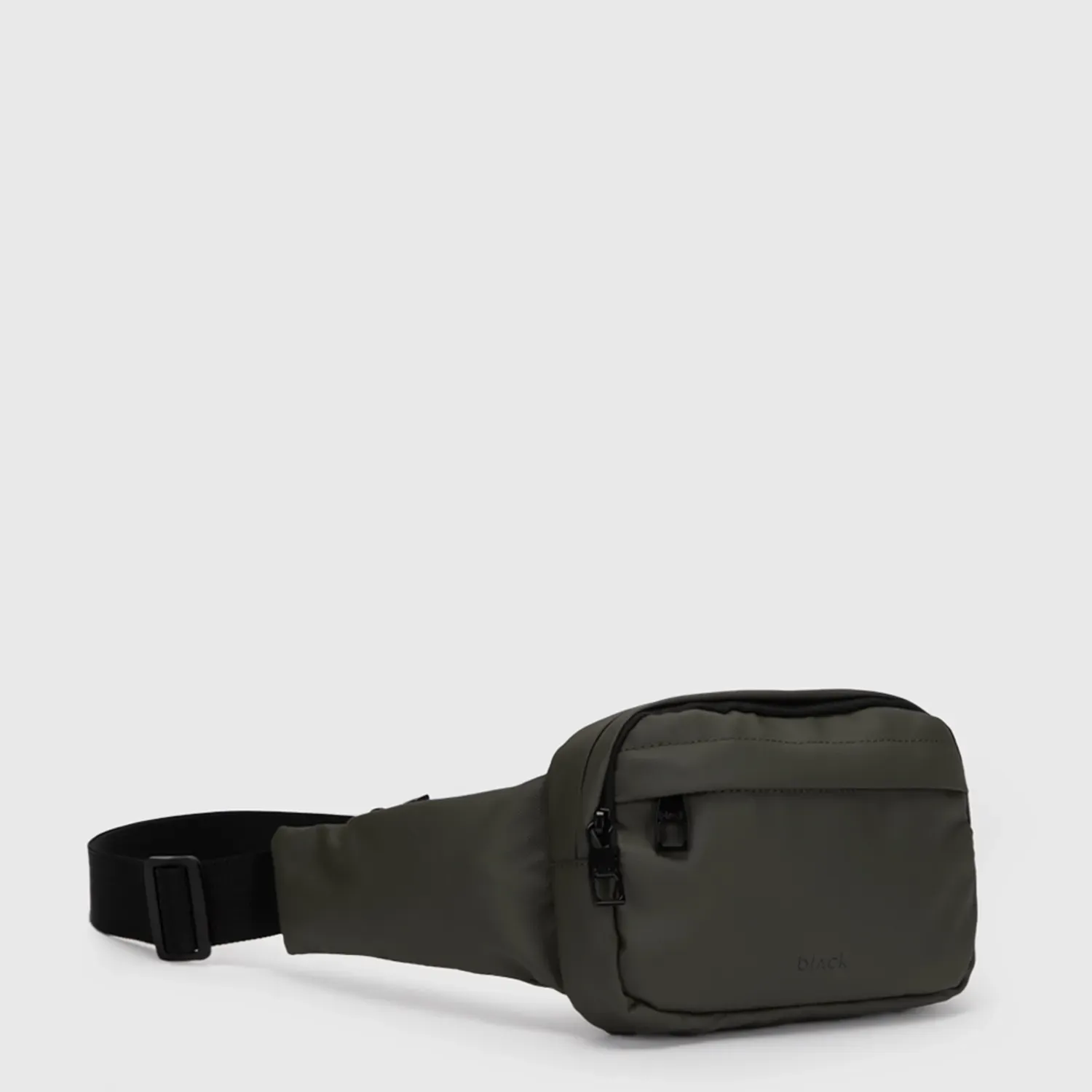 Canguro Black Bags Hombre Manson color verde | Platanitos