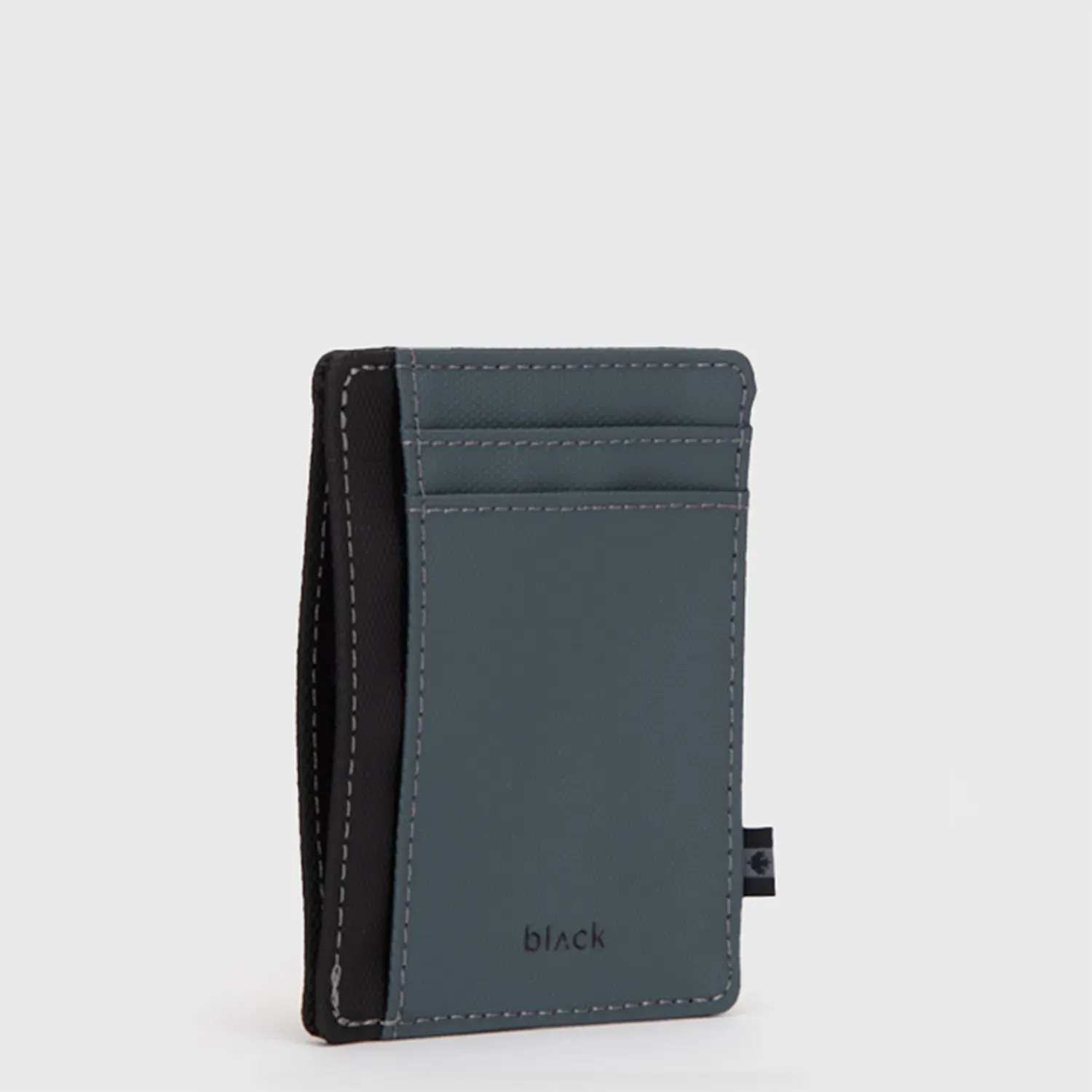 Tarjetero Black Bags Hombre Manson color plomo | Platanitos