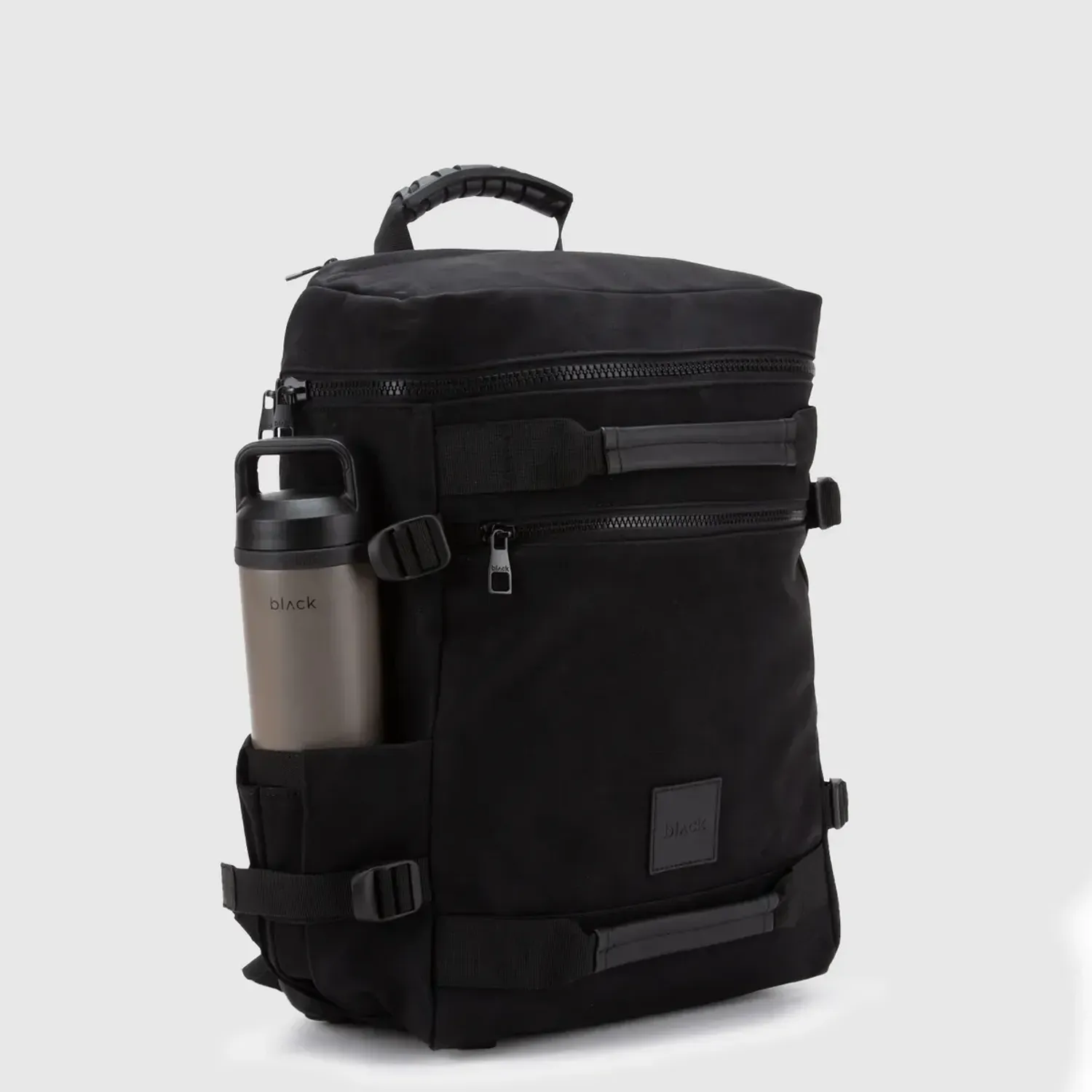 Mochila Black Bags Hombre Austin Straps color negro | Platanitos