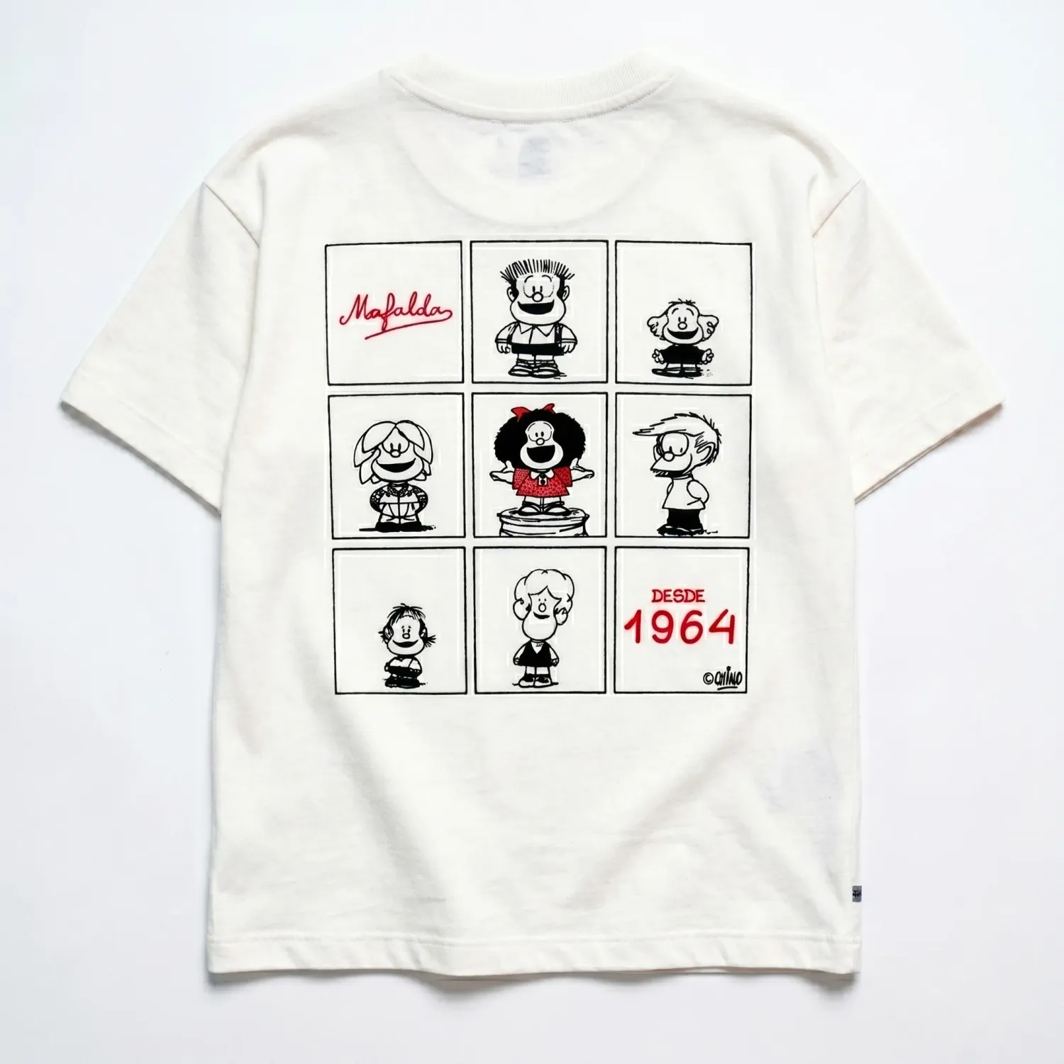 Mafalda Polo Mafalda Manga Corta Mujer Mafalda Mfd-032 color blanco | Platanitos
