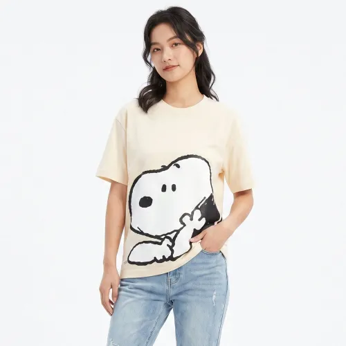 SNOOPY Polo Manga Corta Mujer Snoopy Pea-008