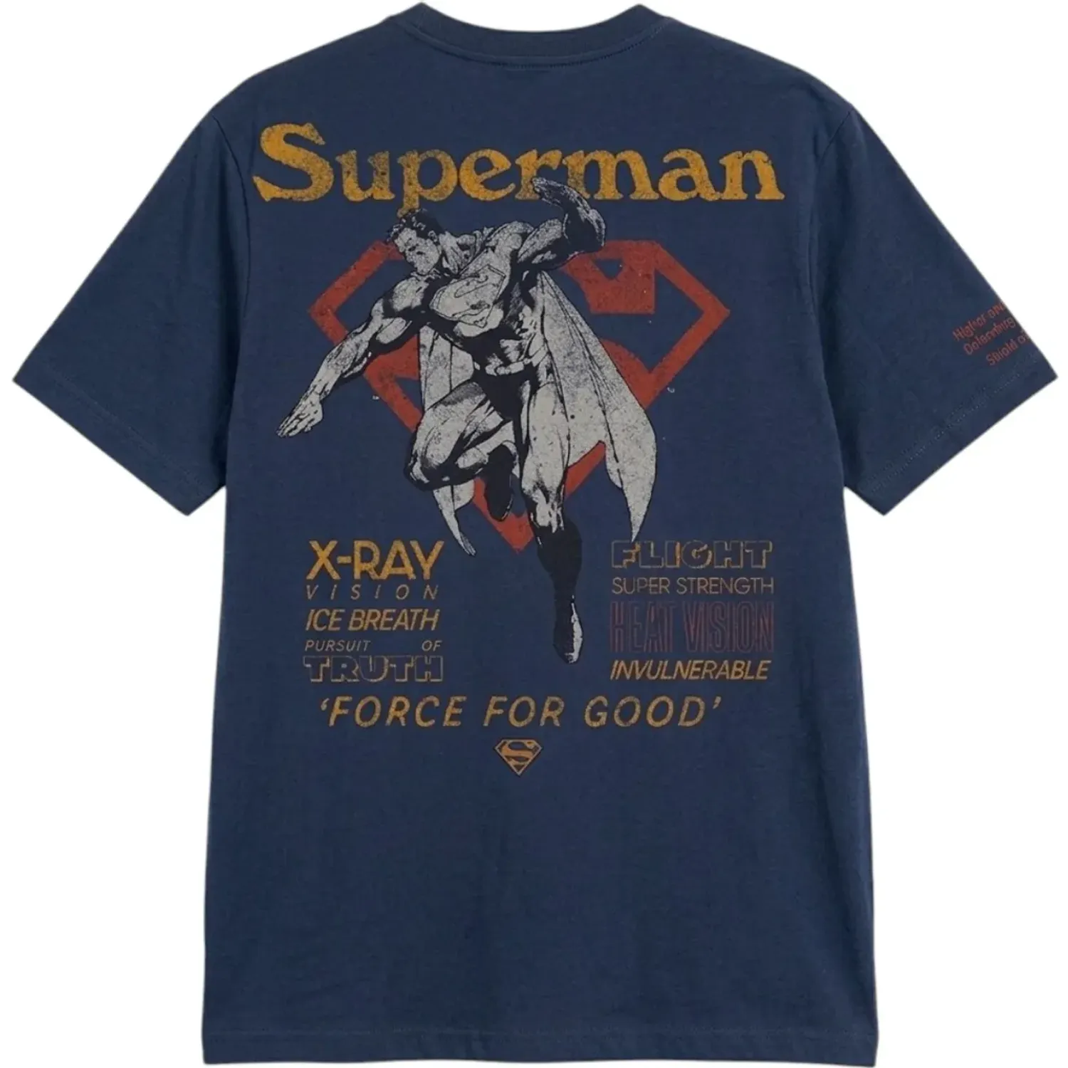 Polo Superman Manga Corta Superman Dcs-079 color azul | Platanitos