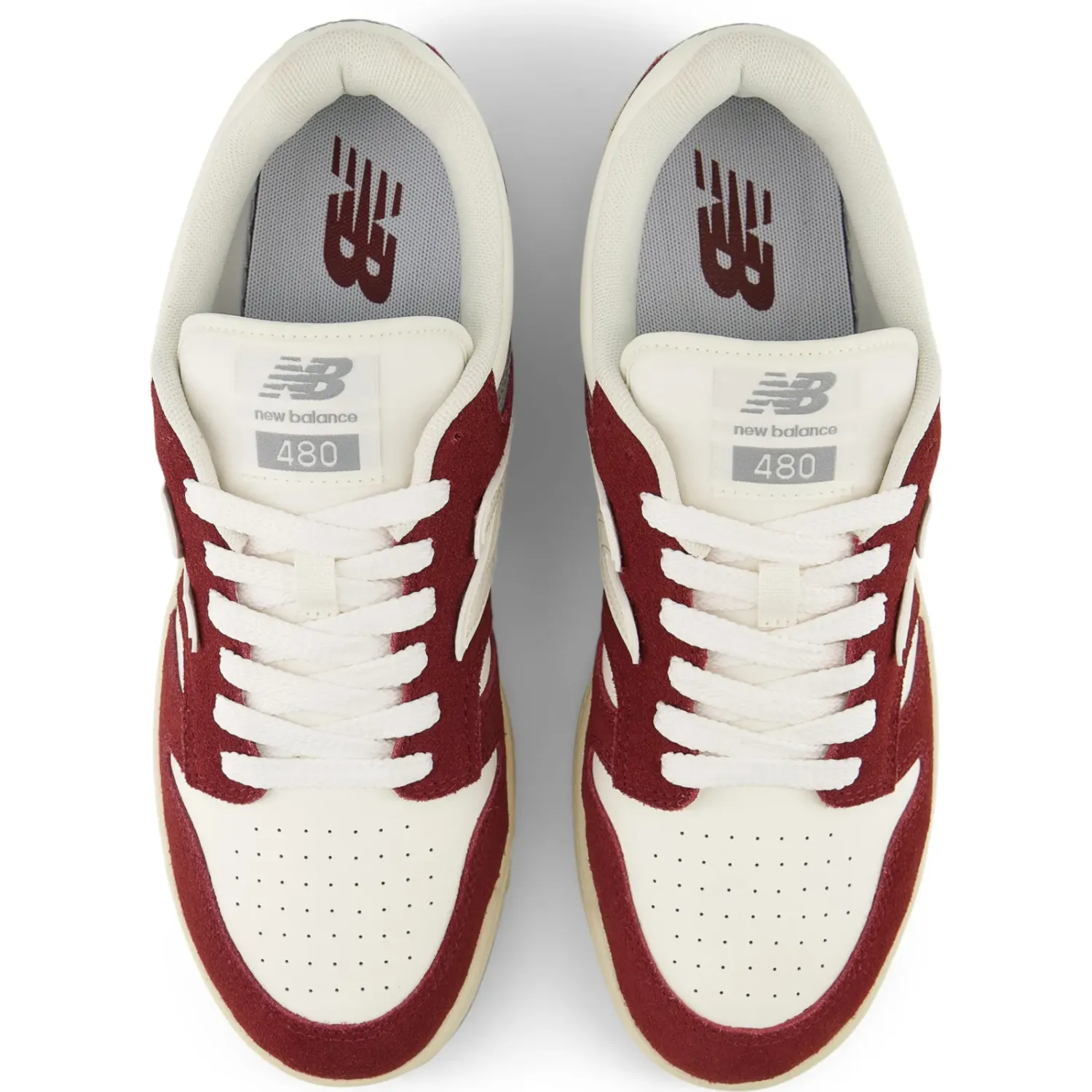 Zapatillas New Balance Urbanas Hombre 480p color rojo | Platanitos