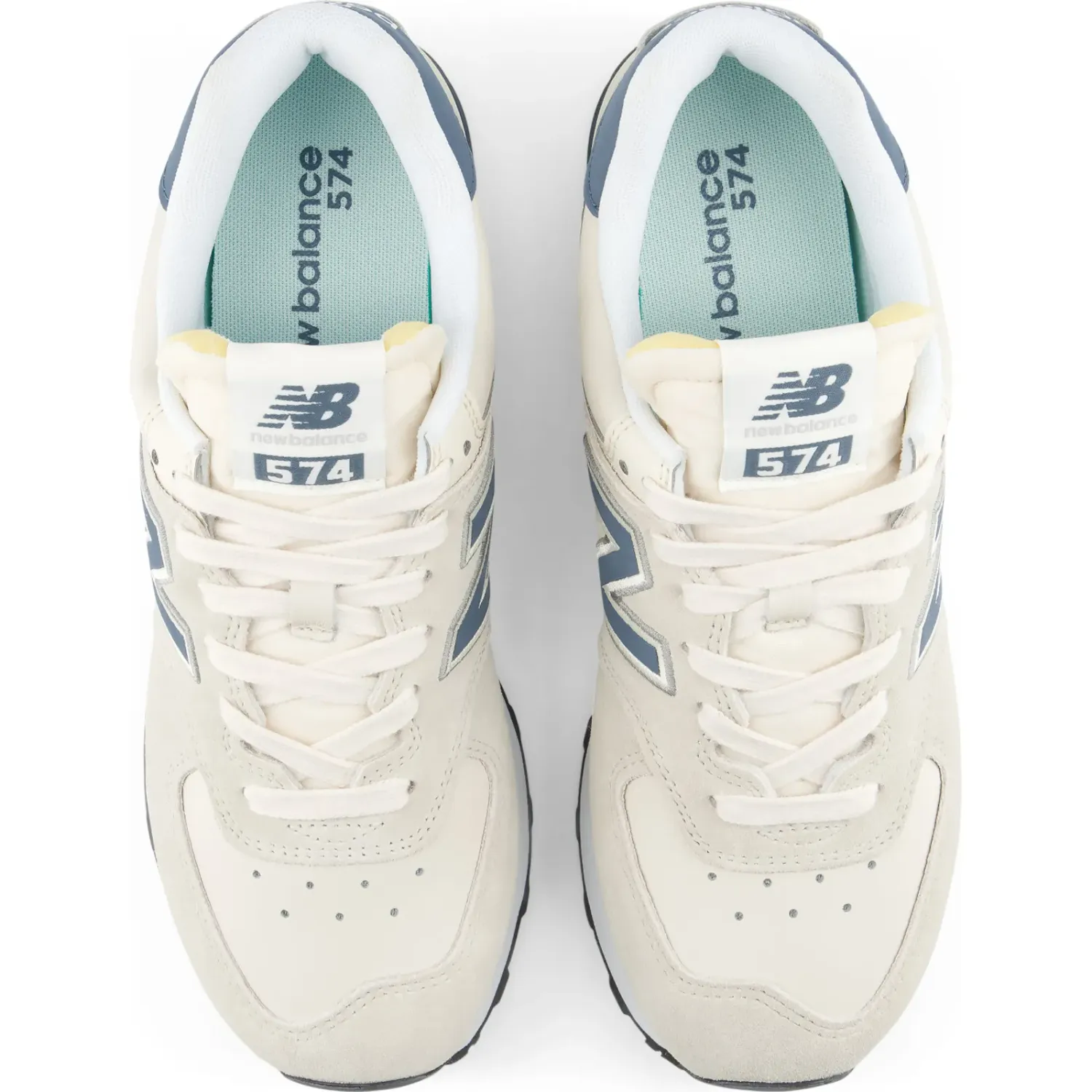Zapatillas New Balance Urbanas Hombre 574 color blanco | Platanitos