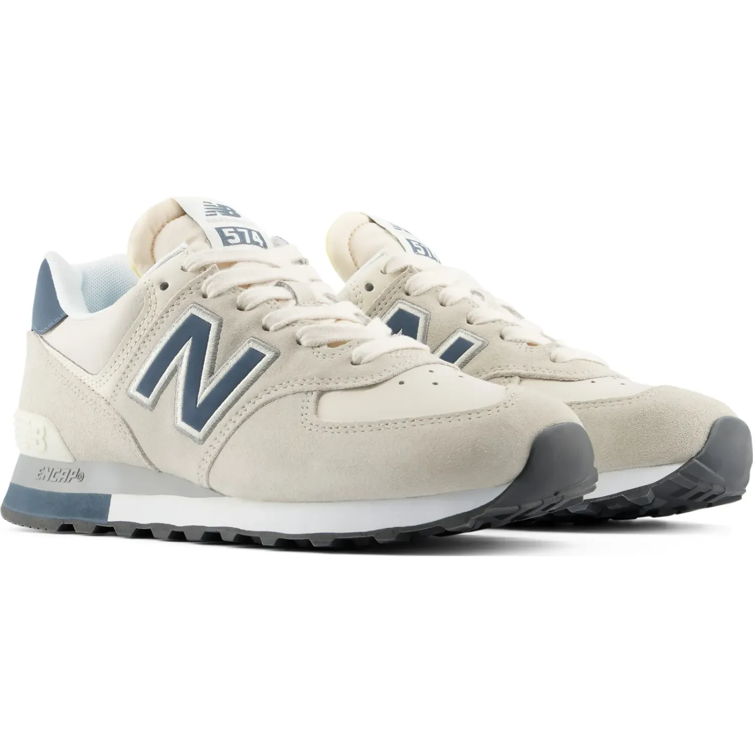 Zapatillas New Balance Urbanas Hombre 574 color blanco | Platanitos